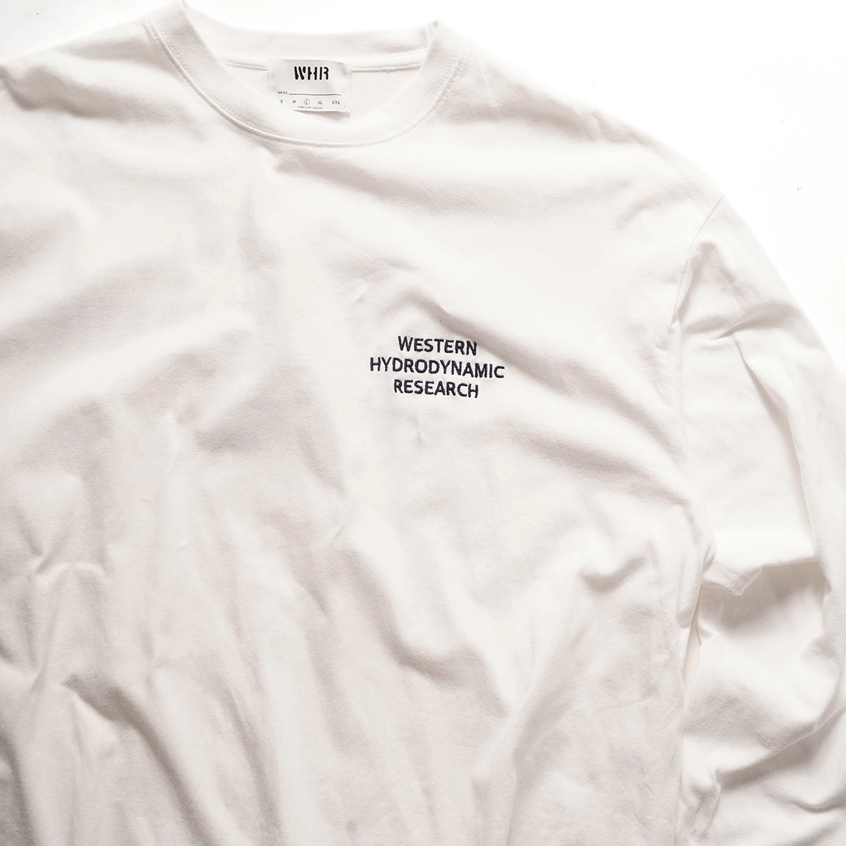 【JAPAN LIMITED】WORKER L/S TEE WHITE/NAVY