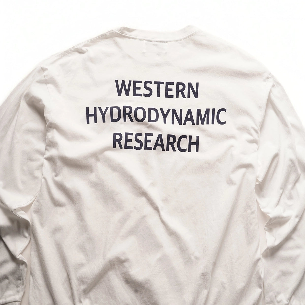 【JAPAN LIMITED】WORKER L/S TEE WHITE/NAVY