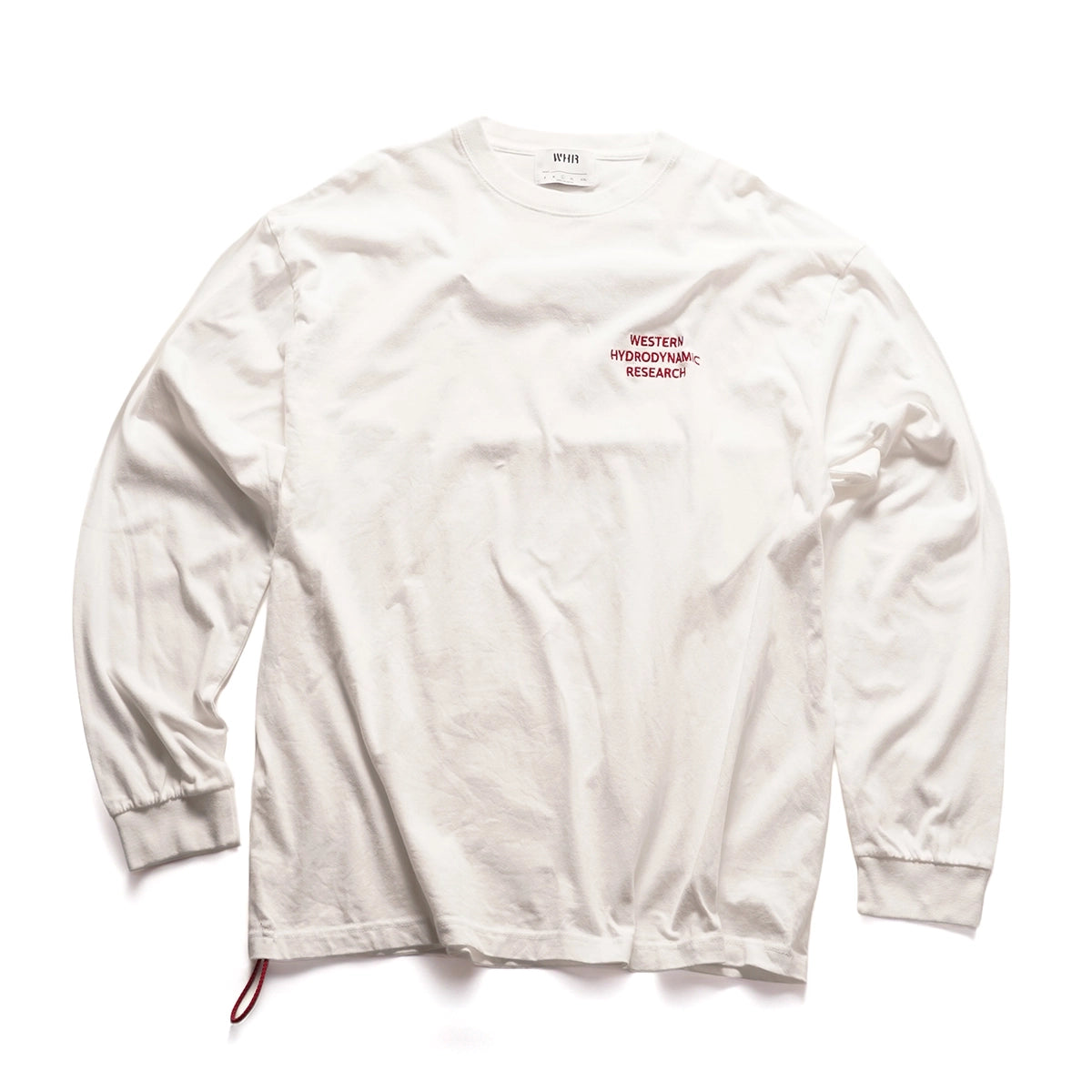 【JAPAN LIMITED】WORKER L/S TEE WHITE/RED