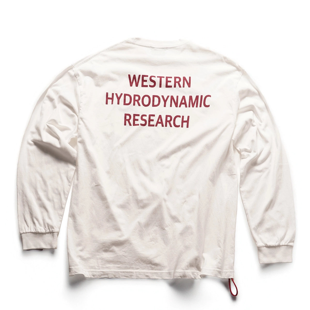 【JAPAN LIMITED】WORKER L/S TEE WHITE/RED