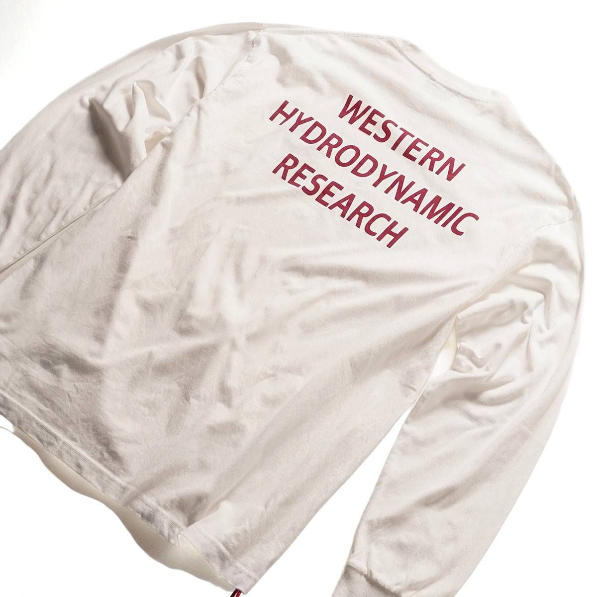 【JAPAN LIMITED】WORKER L/S TEE WHITE/RED