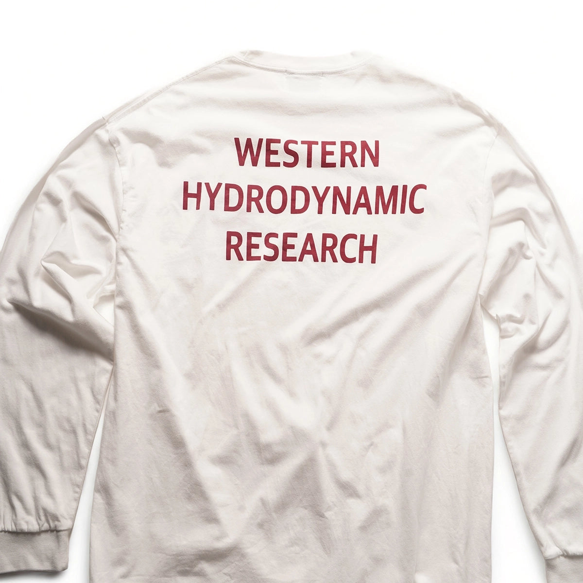 【JAPAN LIMITED】WORKER L/S TEE WHITE/RED