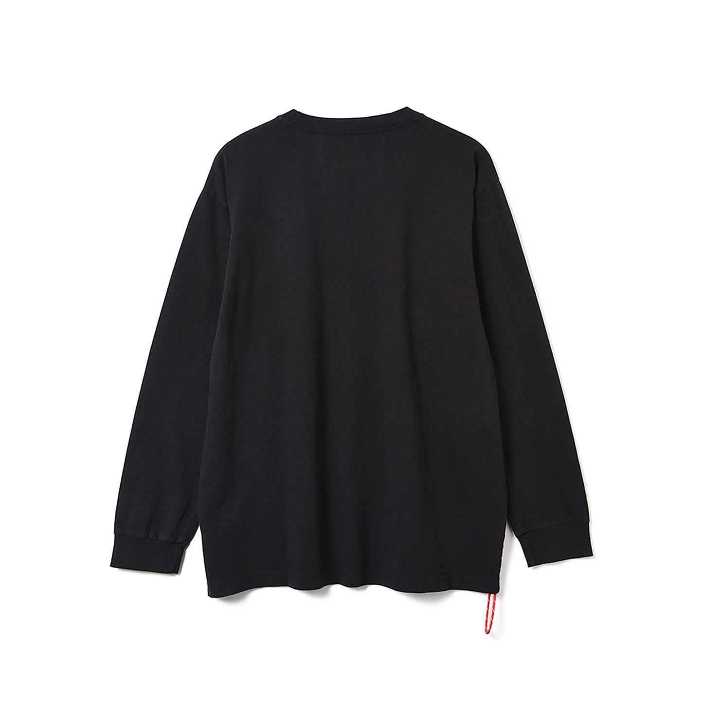 Bone Embroidery L/S - BLK
