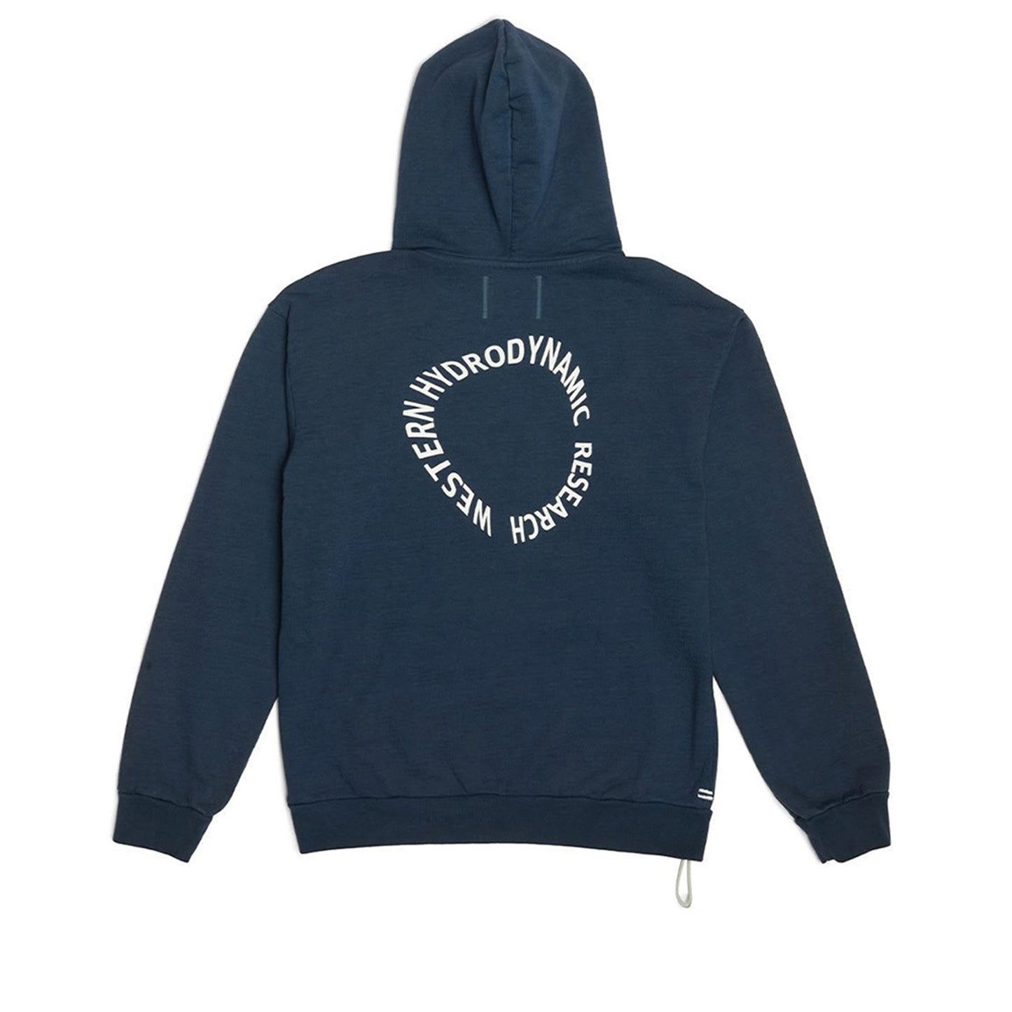 CIRCLE HOODIE - NAV