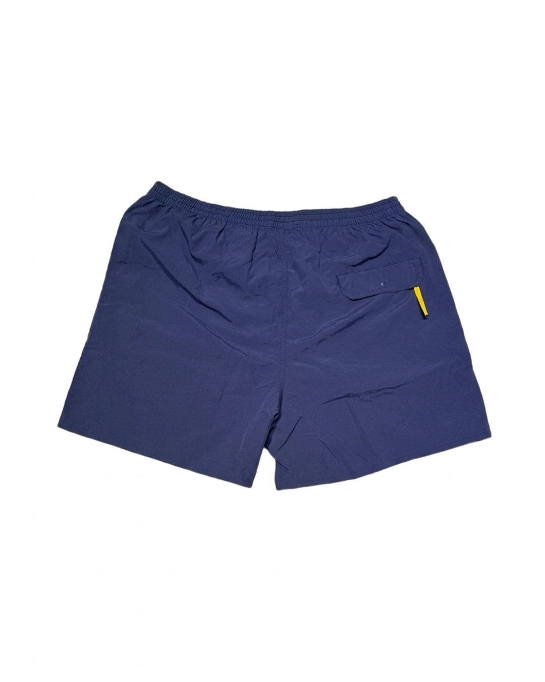 WORKER NYLON SHORTS-NAVY×YELLOW