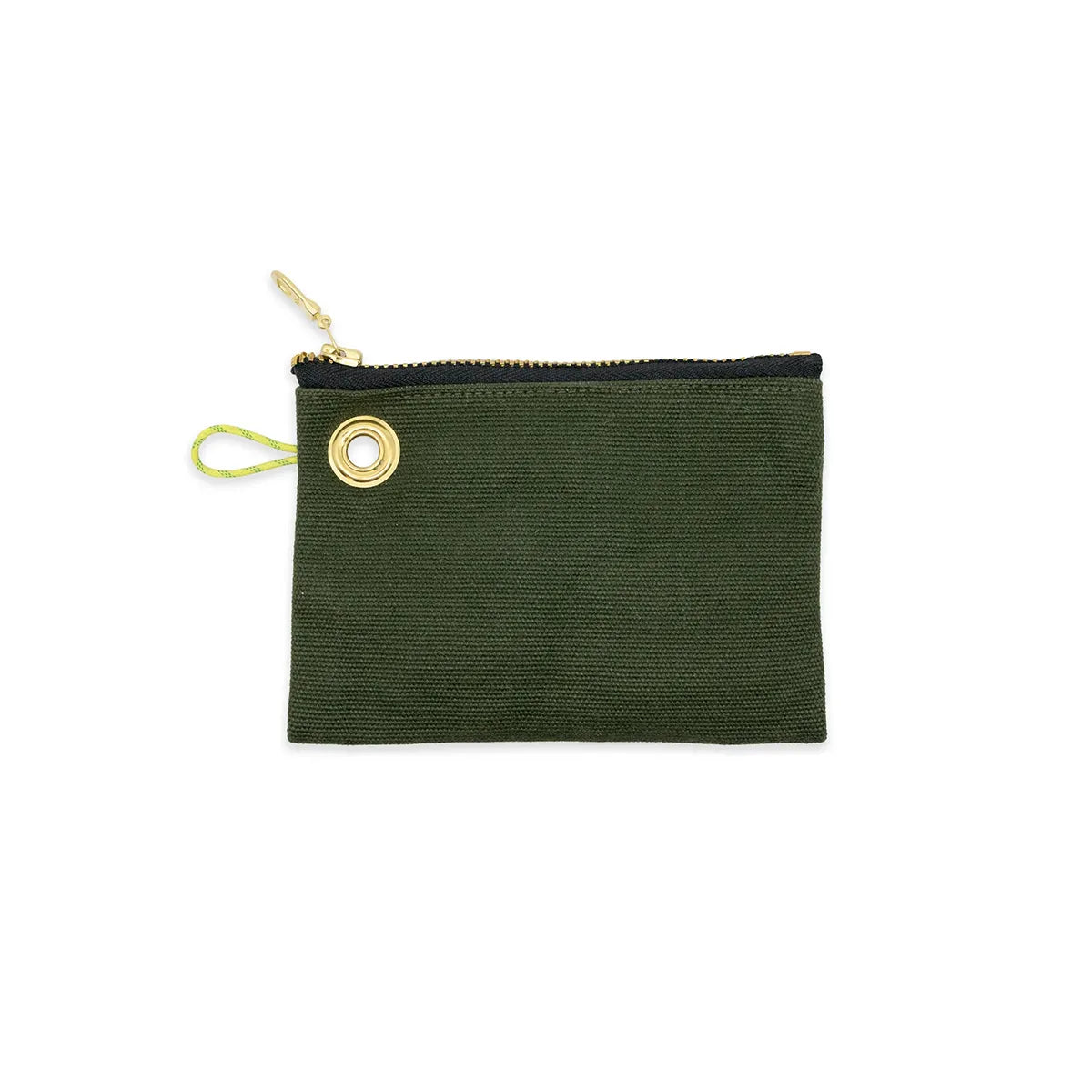 CANVAS ZIP WALLET - DRAB
