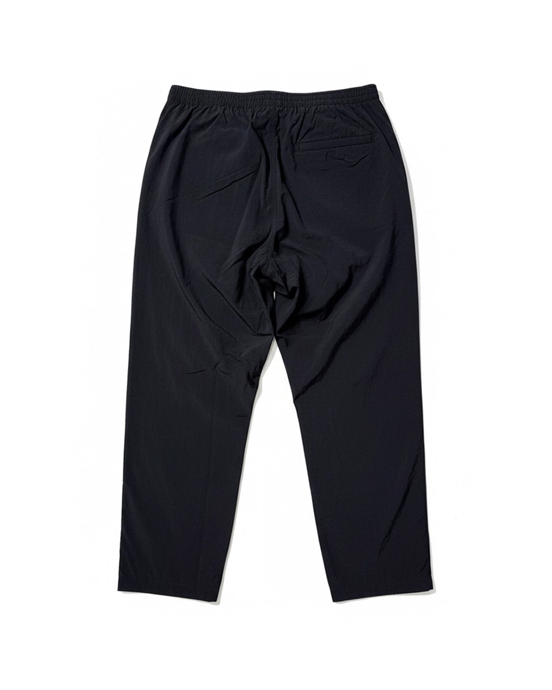 WORKER NYLON PANTS-BLACK×WHITE