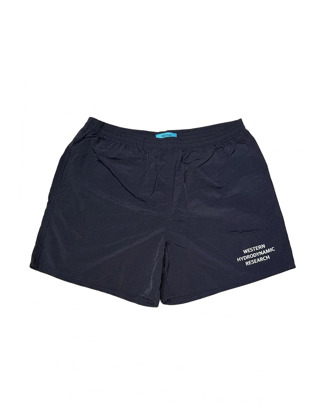 WORKER NYLON SHORTS-BLACK×WHITE