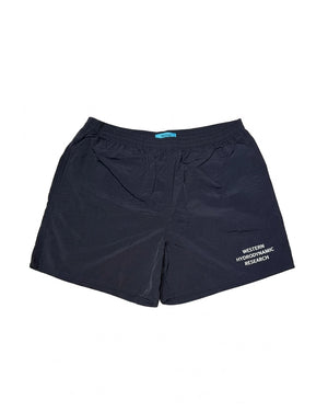 WORKER NYLON SHORTS-BLACK×WHITE