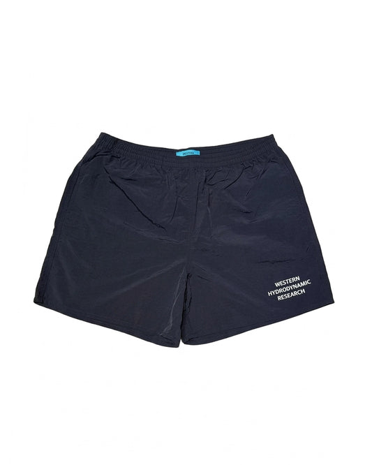 WORKER NYLON SHORTS-BLACK×WHITE