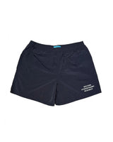 WORKER NYLON SHORTS-BLACK×WHITE
