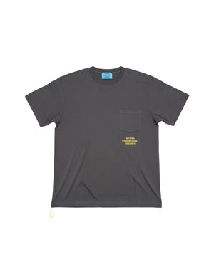WORKER POCKET JTEE-CHARCOAL