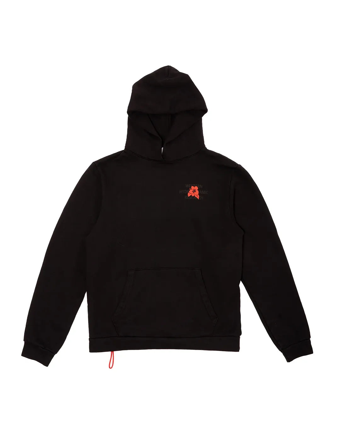 HIBISCUS HOODIE - BLACK