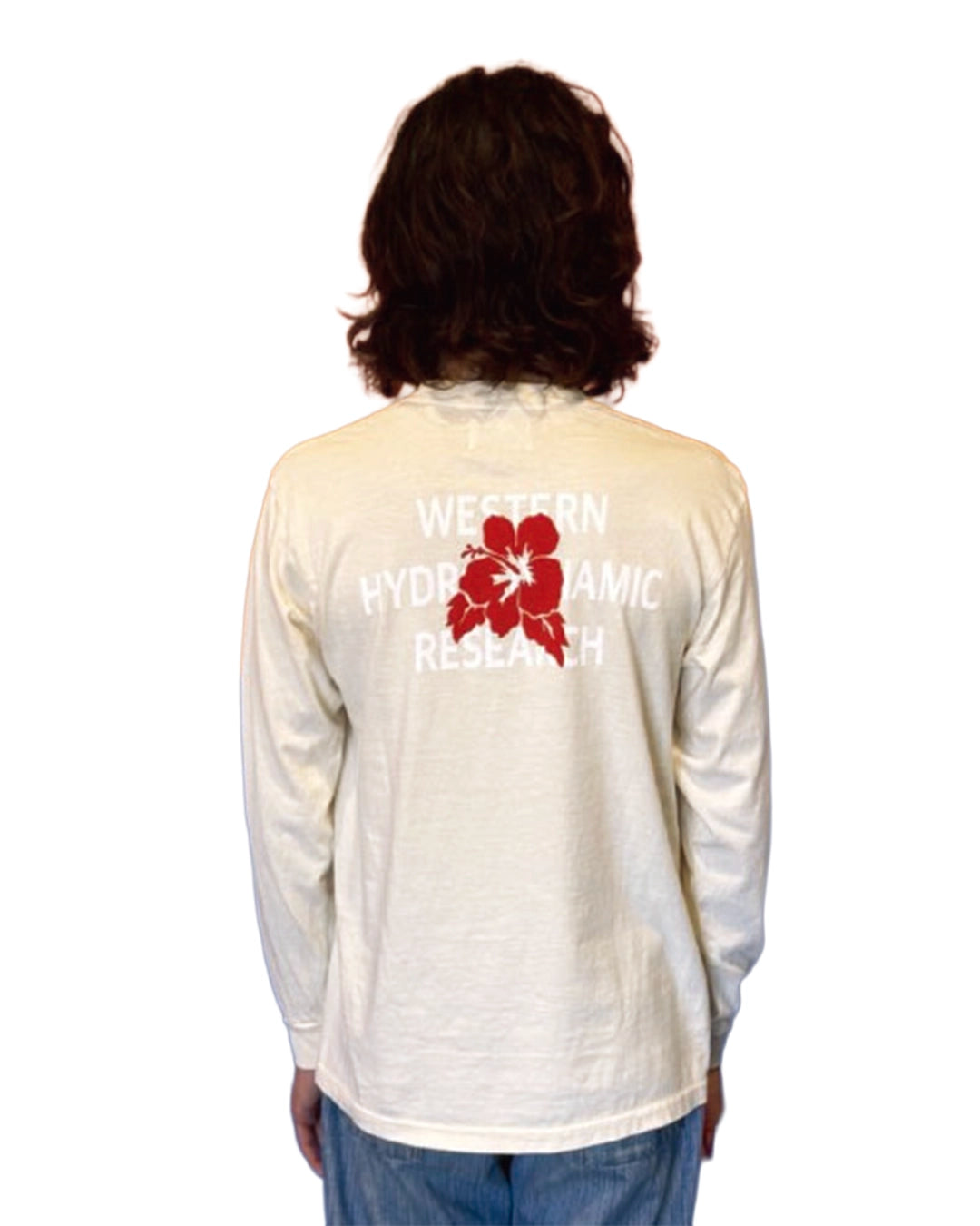 HIBISCUS LS TEE - IVORY