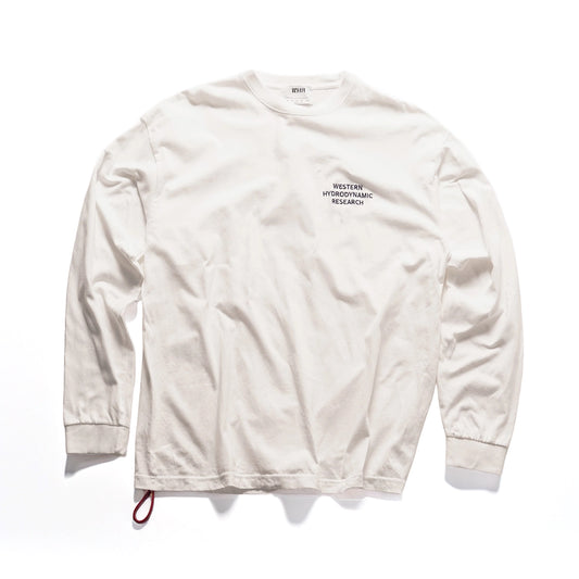 【JAPAN LIMITED】WORKER L/S TEE WHITE/NAVY