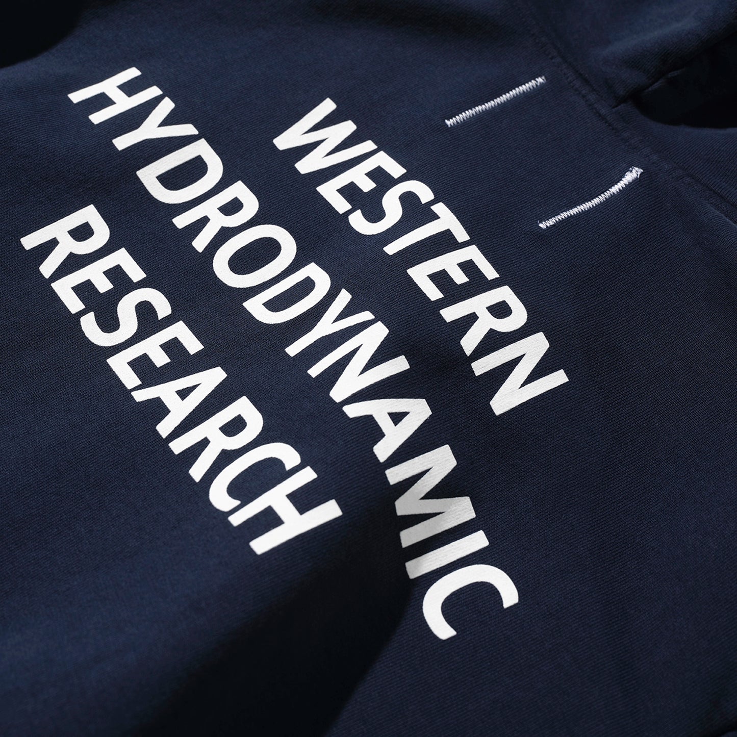 WORKER PATCH HOODIE - NAV