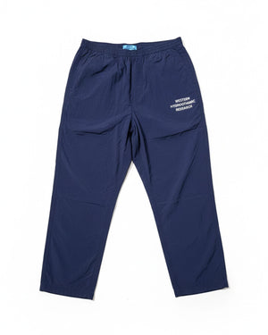 WORKER NYLON PANTS-NAVY×WHITE