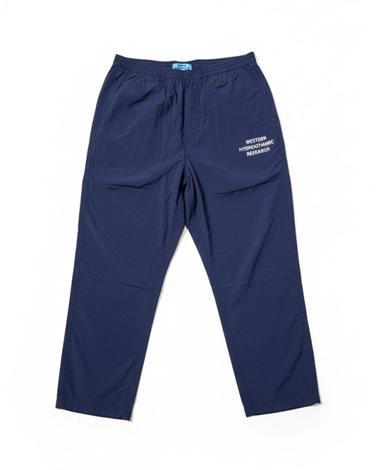 WORKER NYLON PANTS-NAVY×WHITE