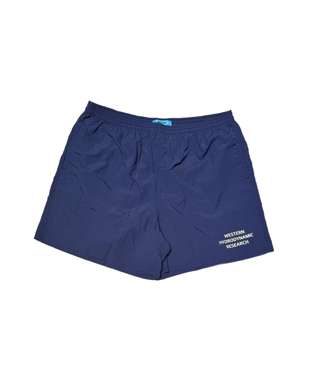 WORKER NYLON SHORTS-NAVY×WHITE