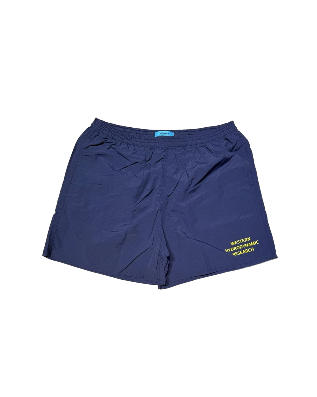 WORKER NYLON SHORTS-NAVY×YELLOW