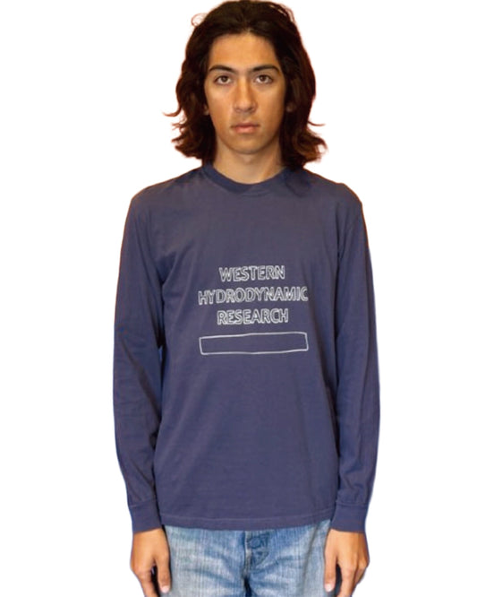 PHYSICAL ED LS TEE - NAVY