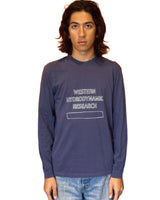 PHYSICAL ED LS TEE - NAVY