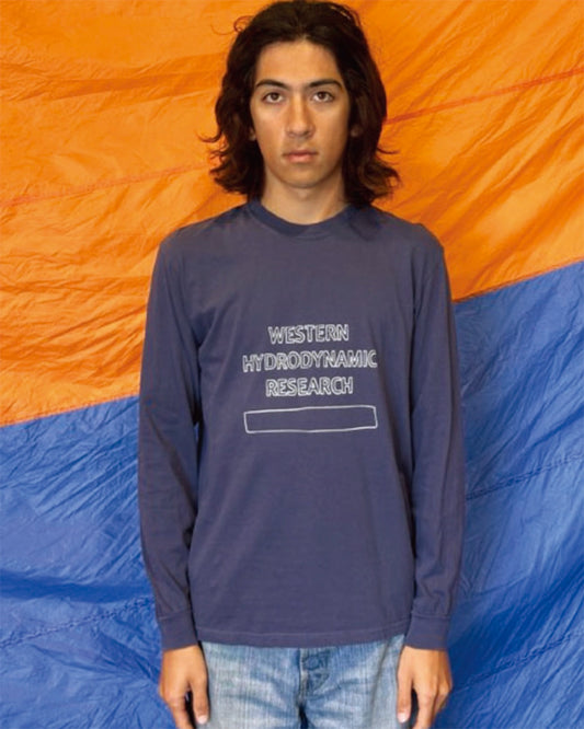 PHYSICAL ED LS TEE - NAVY