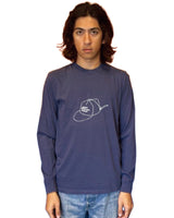 PROMO LS TEE - NAVY