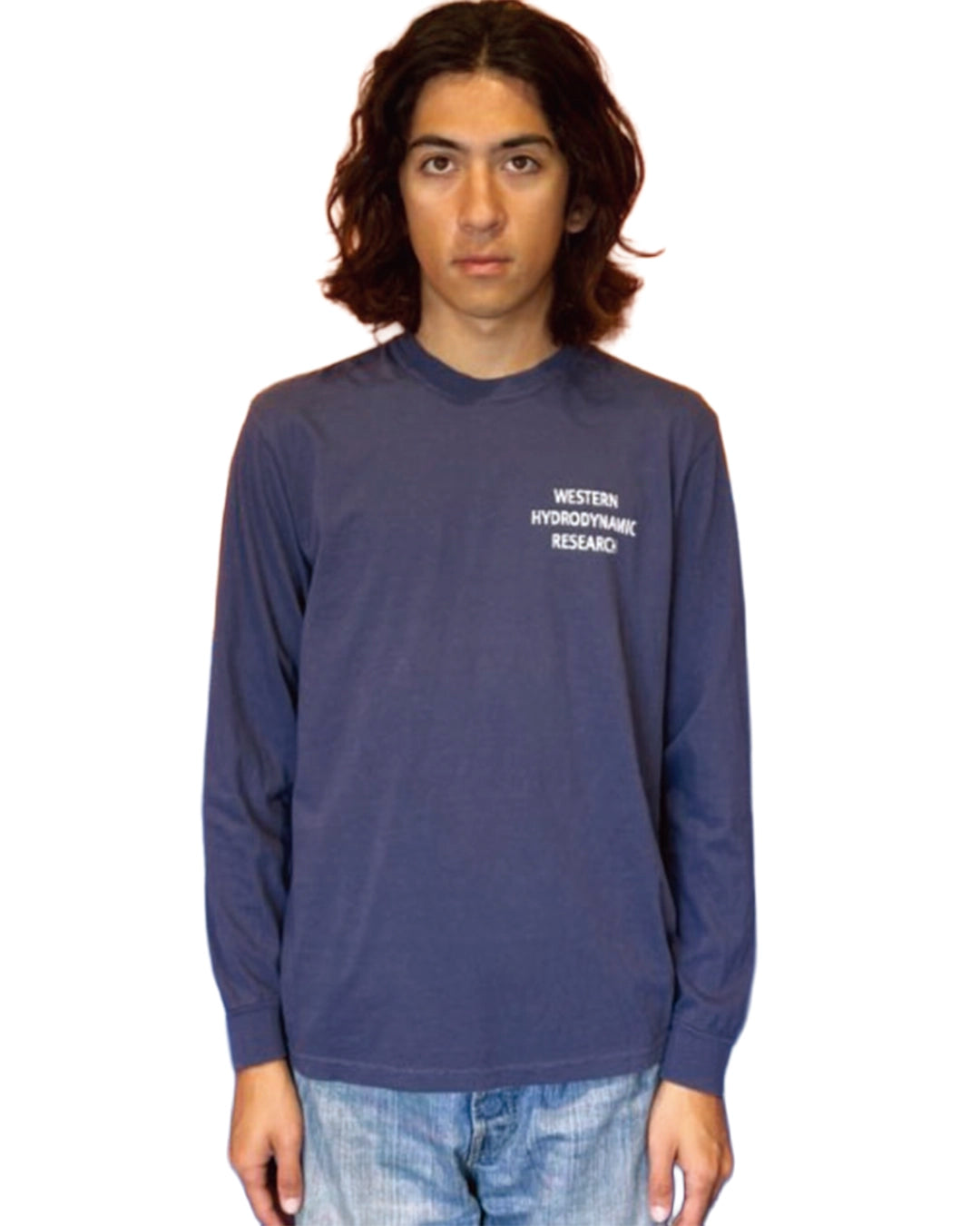 WORKER LS TEE US - NAVY
