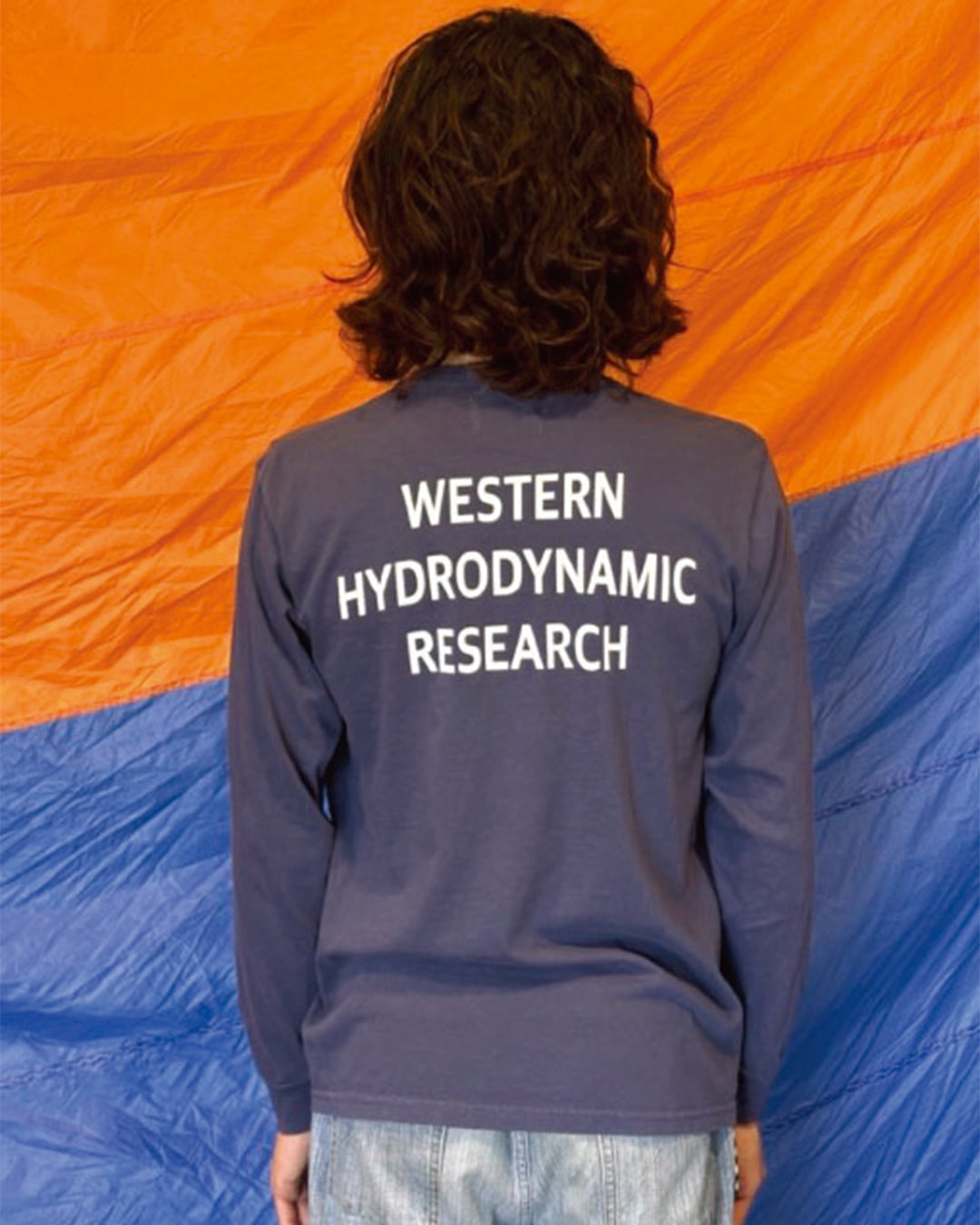 WORKER LS TEE US - NAVY