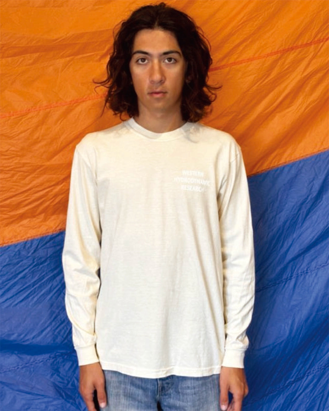 WORKER LS TEE US - IVORY