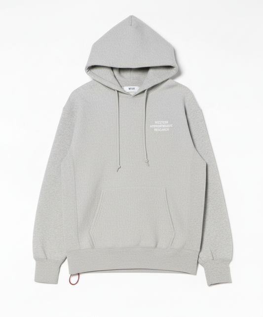 【JAPAN LIMITED】WORKER HOODIE GRAY/WHT